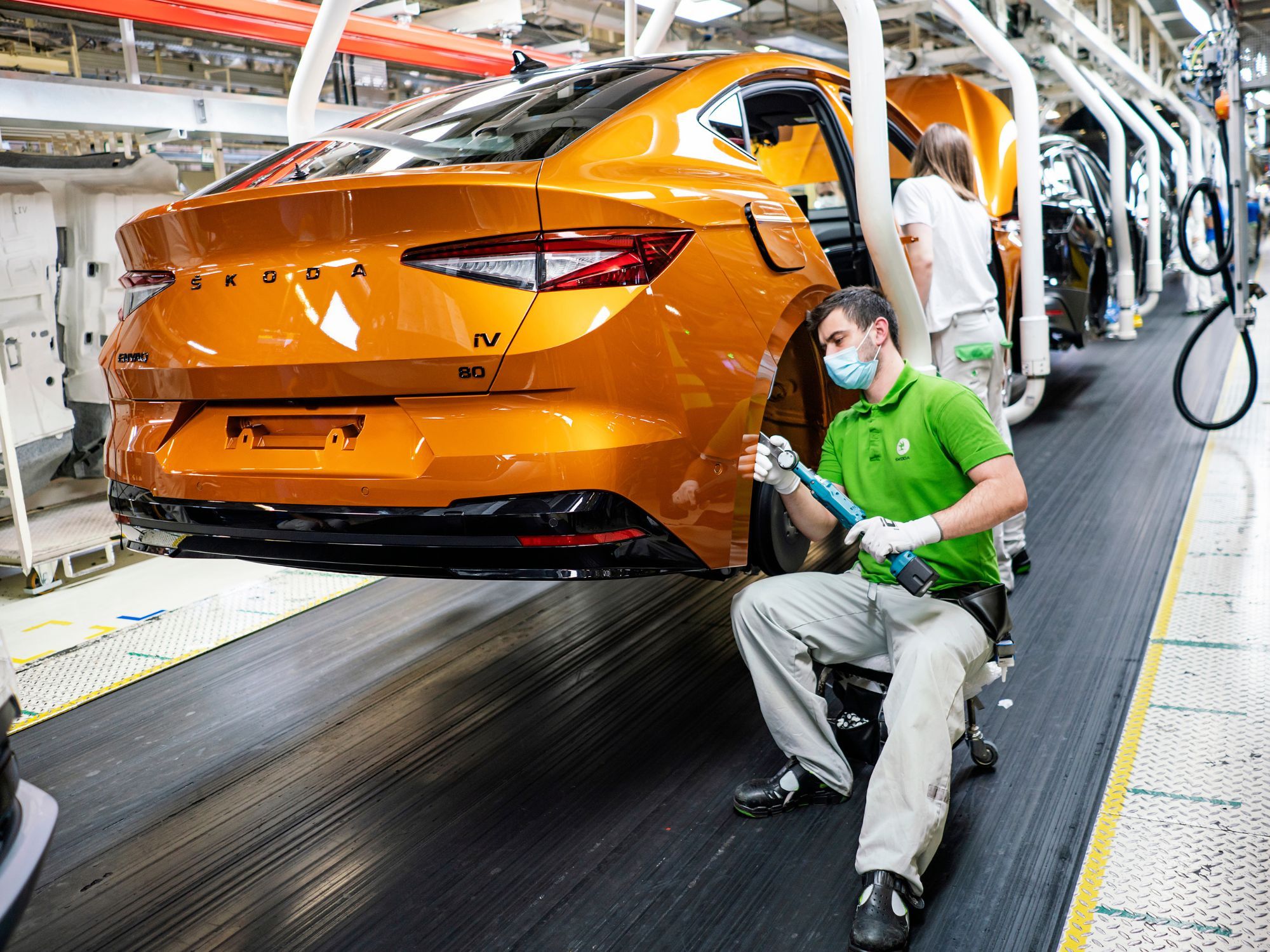 Skoda car production